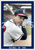 Gus Bell - 1962 Milwaukee Braves - choose a size & style