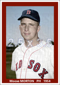 Moose Morton - 1954 Boston Red Sox - choose a size & style