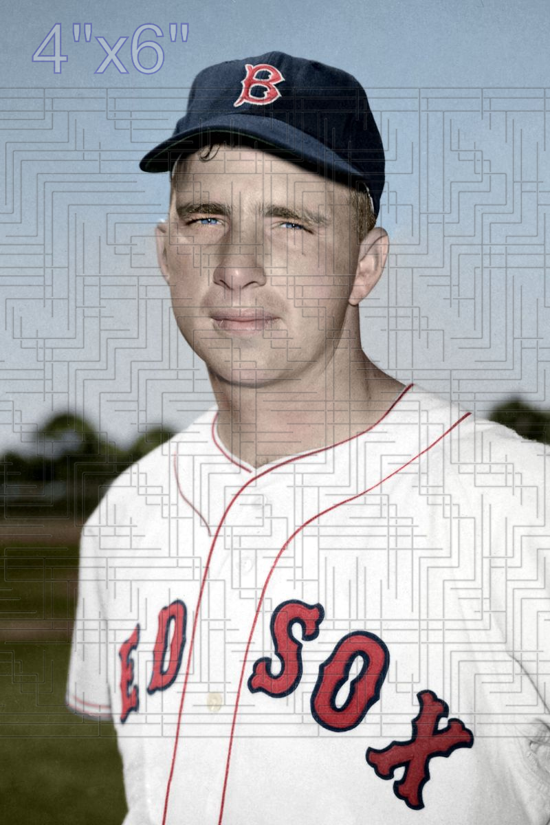 Moose Morton - 1954 Boston Red Sox - choose a size & style