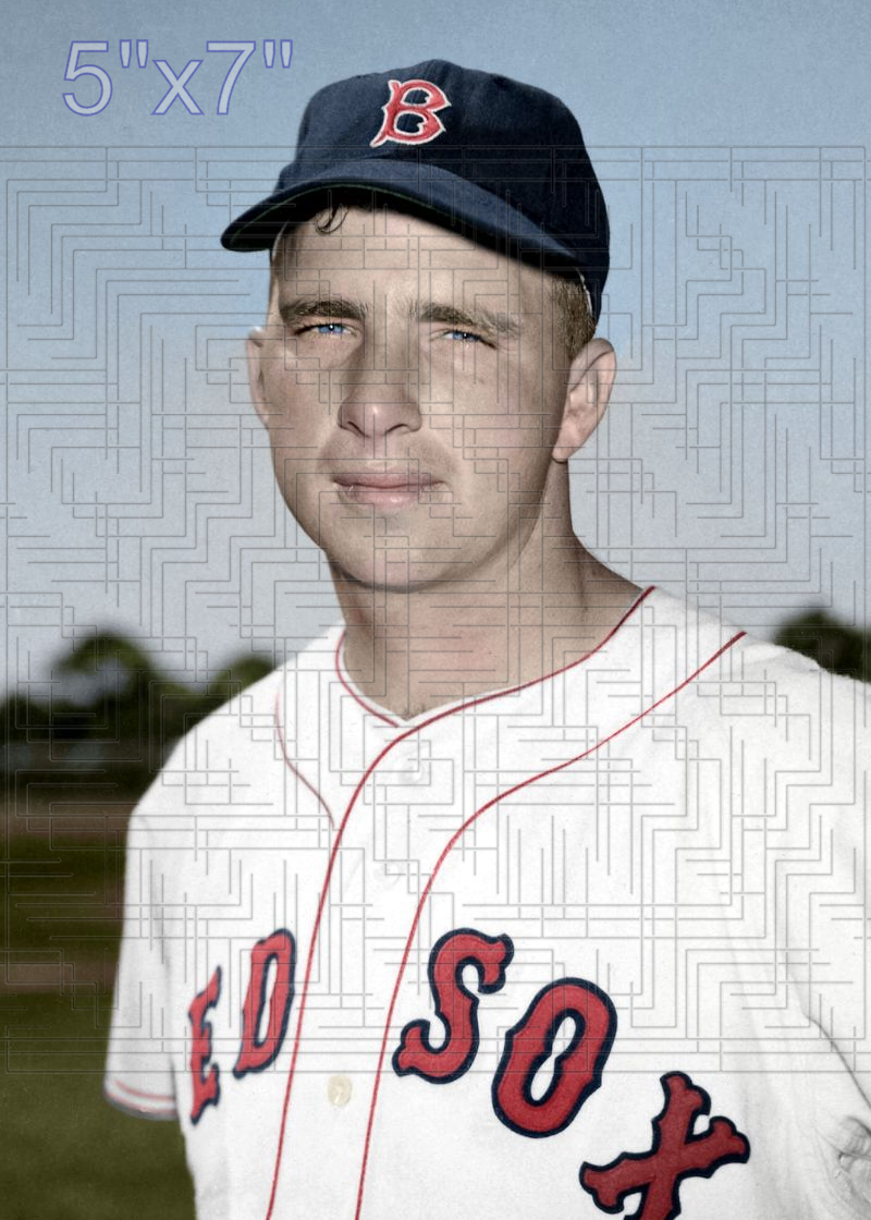 Moose Morton - 1954 Boston Red Sox - choose a size & style