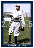 Guy Zinn - 1912 New York Highlanders - choose a size & style