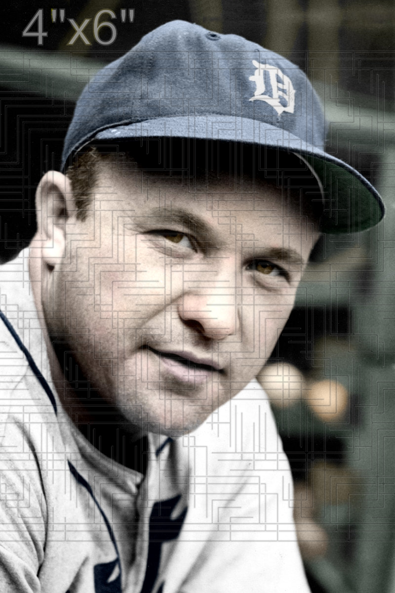 Hack Miller - 1944-45 Detroit Tigers - choose a size & style