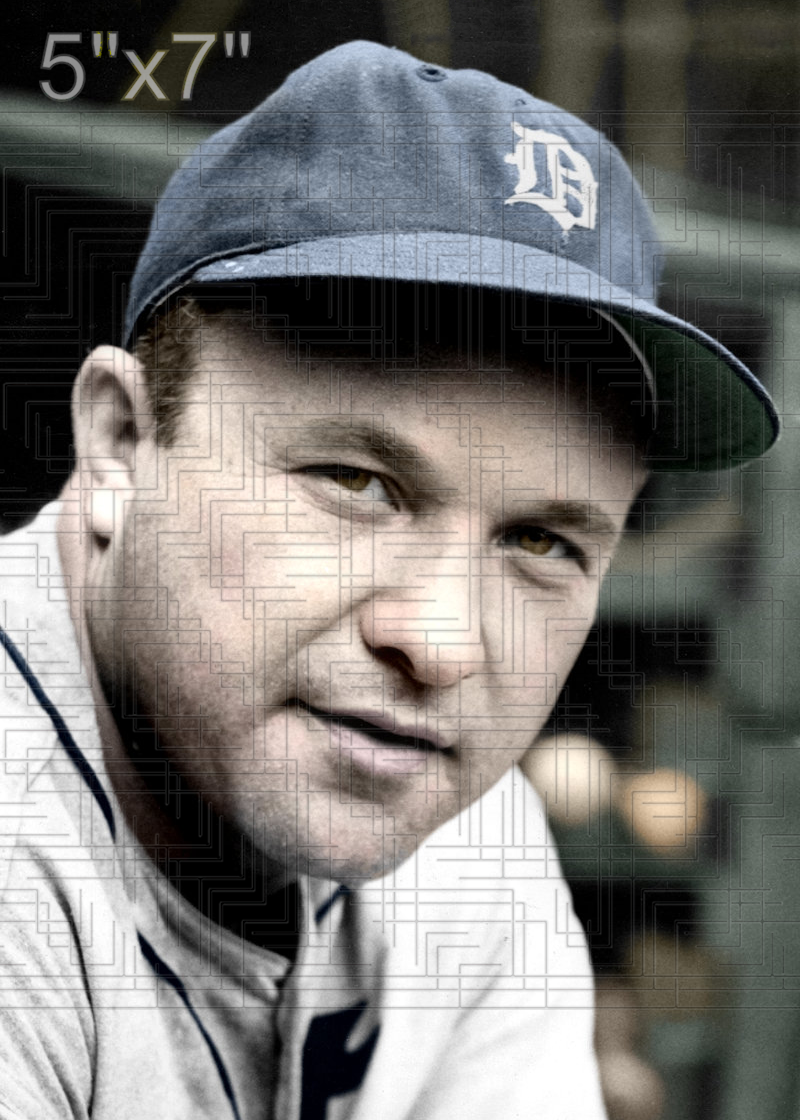 Hack Miller - 1944-45 Detroit Tigers - choose a size & style