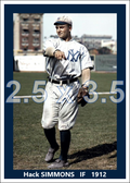 Hack Simmons - 1912 New York Highlanders - choose a size & style