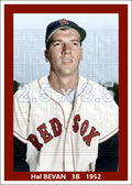 Hal Bevan - 1952 Boston Red Sox - choose a size & style