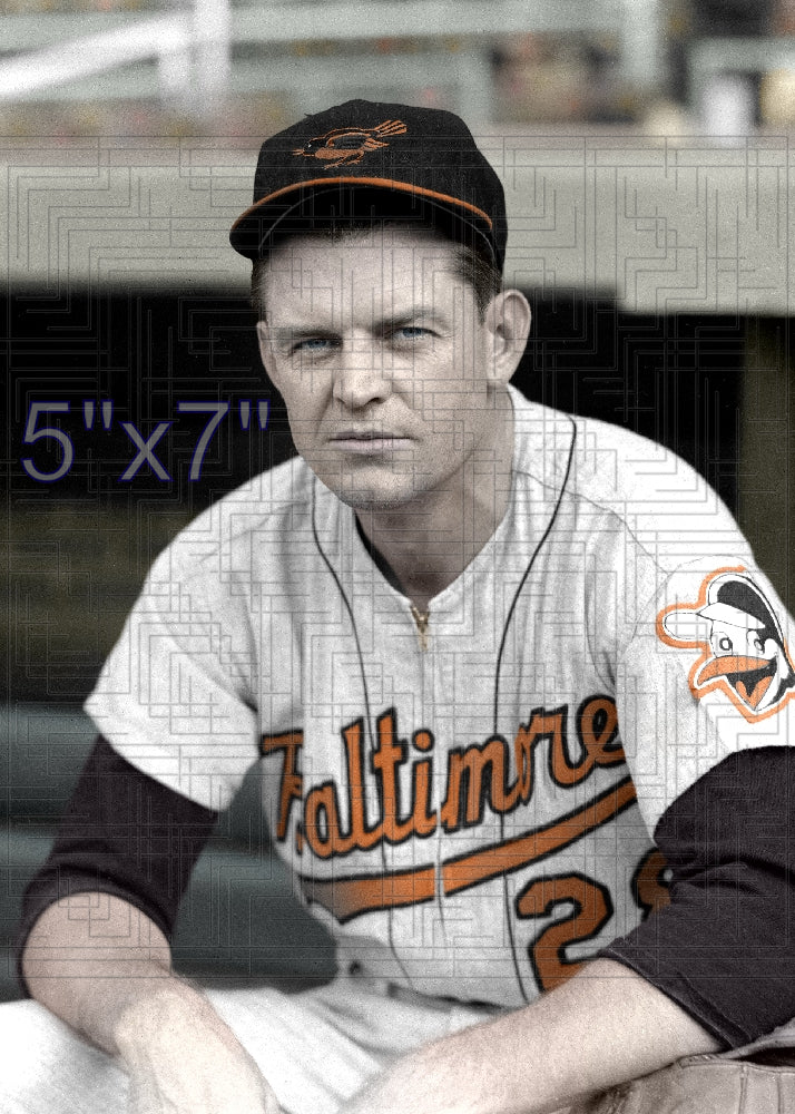 Hal Brown - 1958-62 Baltimore Orioles - choose a size & style