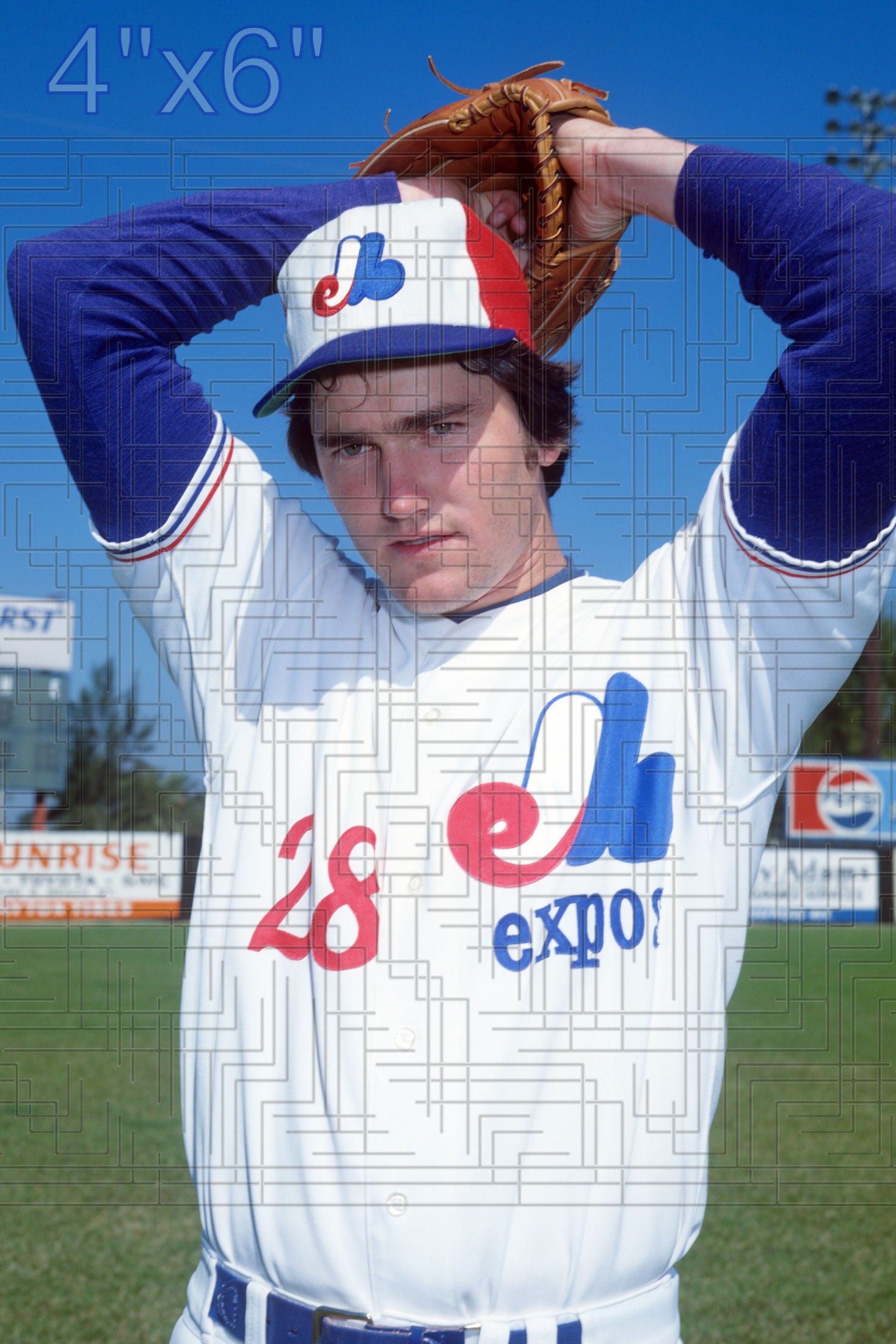 Hal Dues - 1979 Montreal Expos - choose a size & style