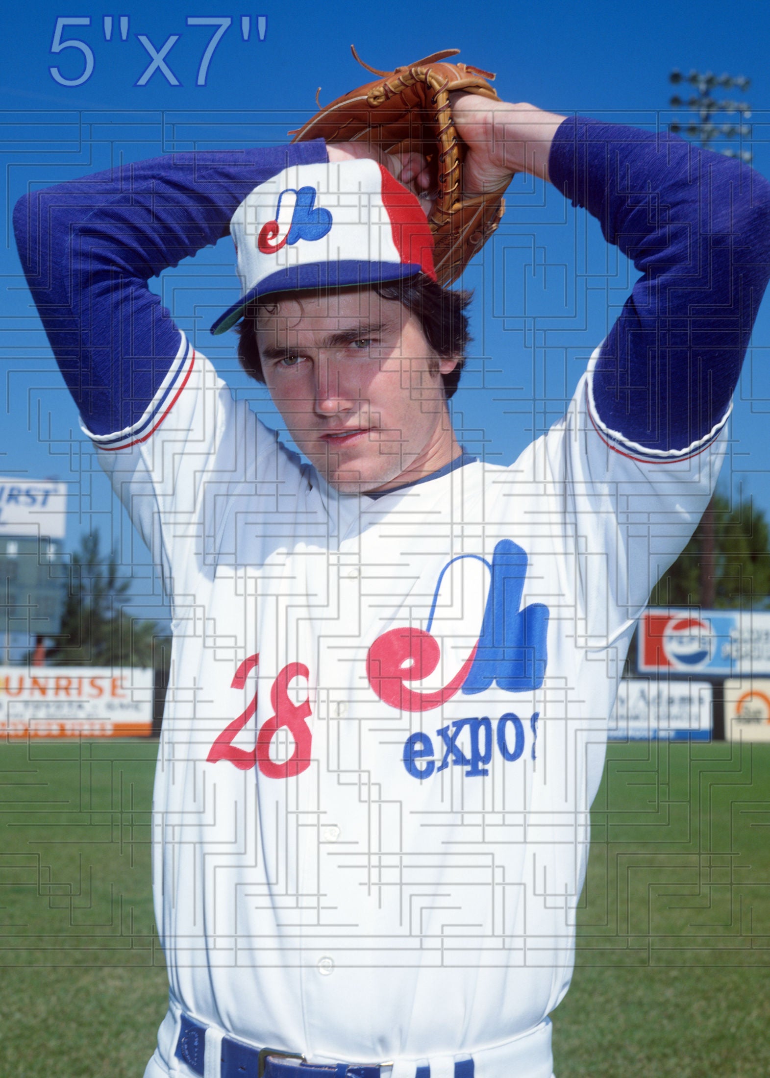 Hal Dues - 1979 Montreal Expos - choose a size & style