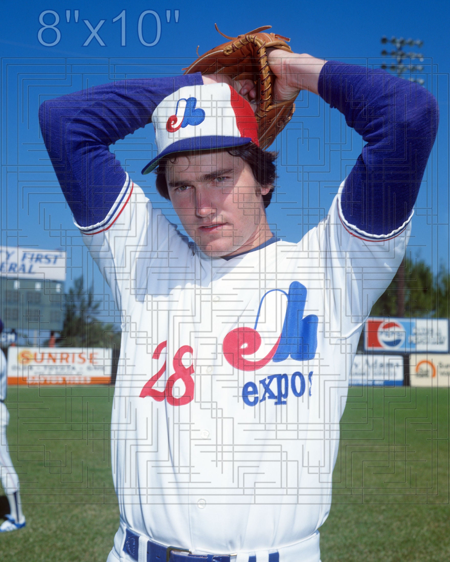 Hal Dues - 1979 Montreal Expos - choose a size & style