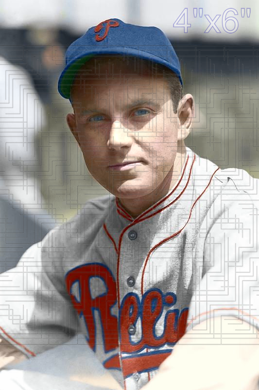 Hal Kelleher - 1935 Philadelphia Phillies - choose a size & style