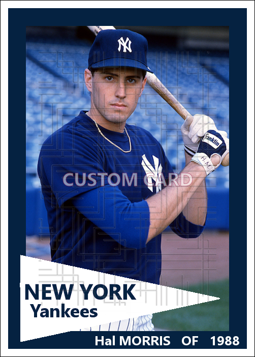 Hal Morris - 1988 New York Yankees - choose a size & style