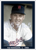 Hal Naragon - 1960 Washington Senators - choose a size & style
