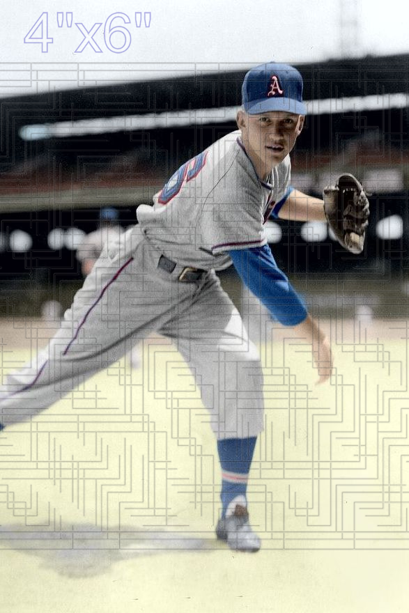 Hal Raether - 1954 Philadelphia Athletics - choose a size & style