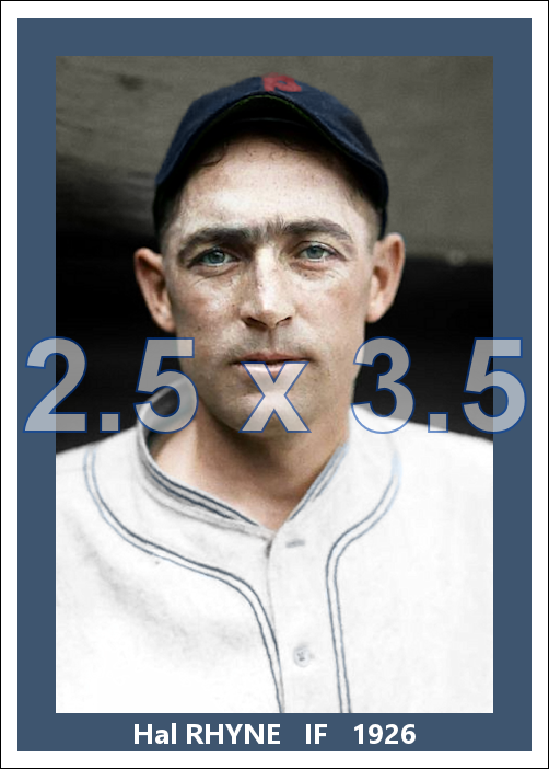 Hal Rhyne - 1926 Pittsburgh Pirates - choose a size & style