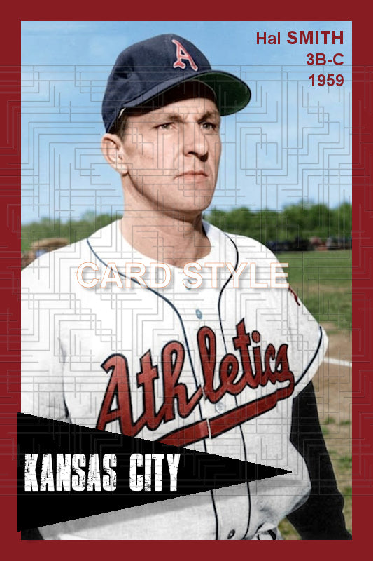 Hal Smith - 1959 Kansas City Athletics - choose a size & style