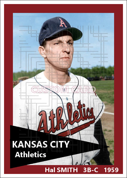 Hal Smith - 1959 Kansas City Athletics - choose a size & style