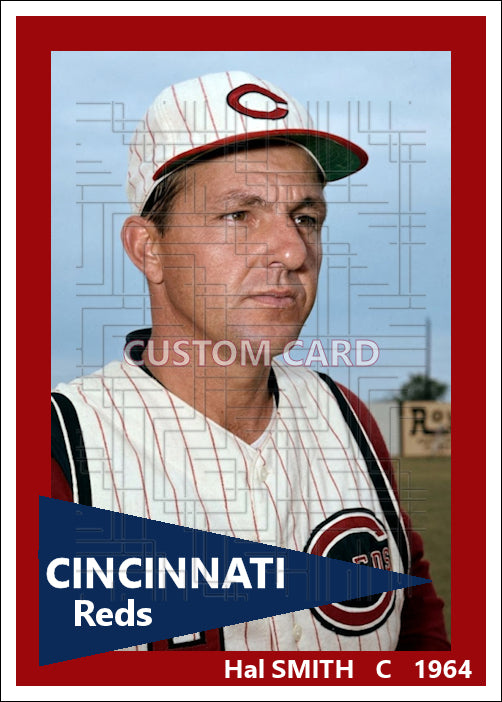 Hal Smith - 1964 Cincinnati Reds - choose a size & style