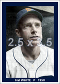 Hal White - 1950 Detroit Tigers - choose a size & style