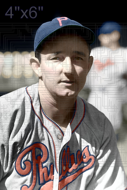 Ham Schulte - 1940 Philadelphia Phillies - choose a size & style