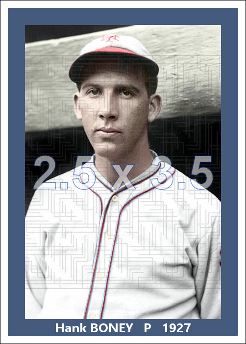 Hank Boney - 1927 New York Giants - choose a size & style