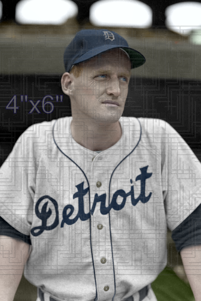 Hank Borowy - 1950 Detroit Tigers - choose a size & style