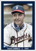 Hank Camelli - 1947 Boston Braves - choose a size & style