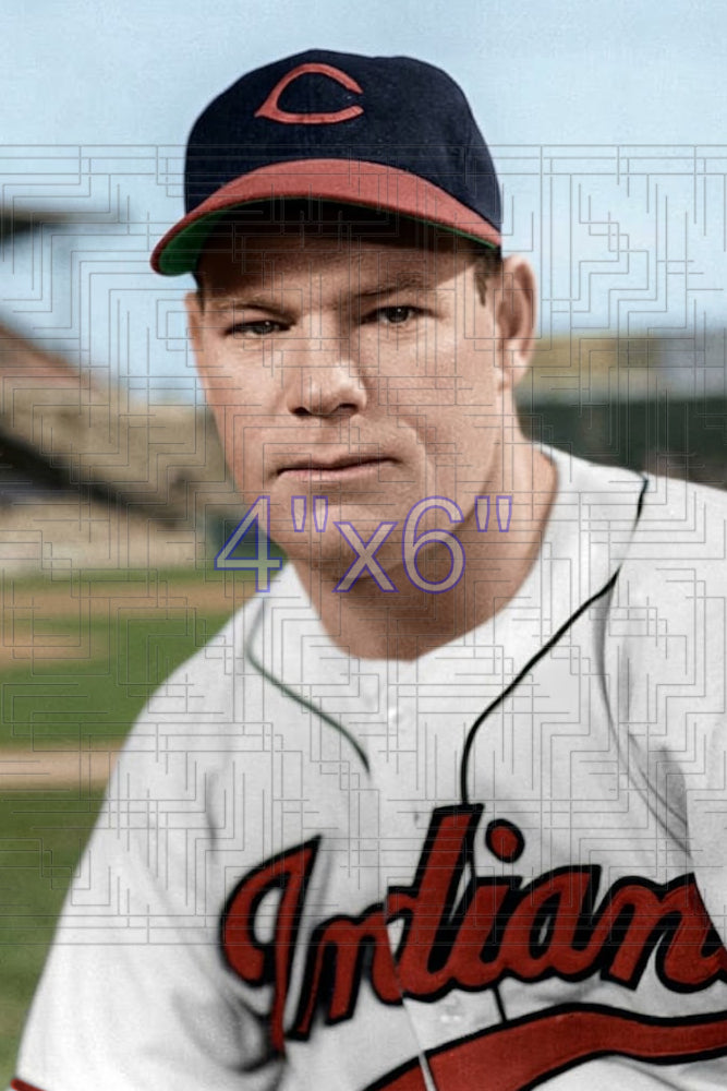 Hank Edwards - 1947 Cleveland Indians - choose a size & style