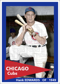 Hank Edwards - 1950 Chicago Cubs - choose a size & style