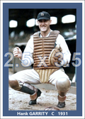 Hank Garrity - 1931 Chicago White Sox - choose a size & style