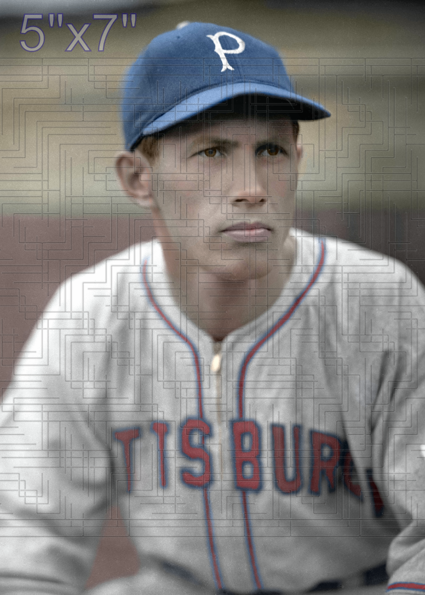 Hank Gornicki - 1942 Pittsburgh Pirates - choose a size & style