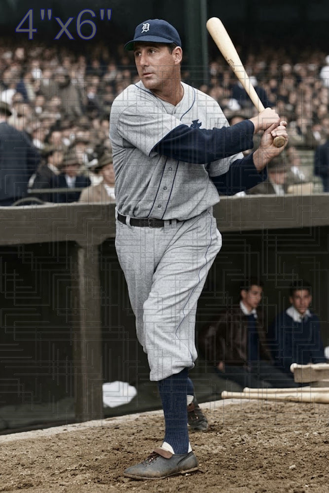 Hank Greenberg - 1938 Detroit Tigers - choose a size & style