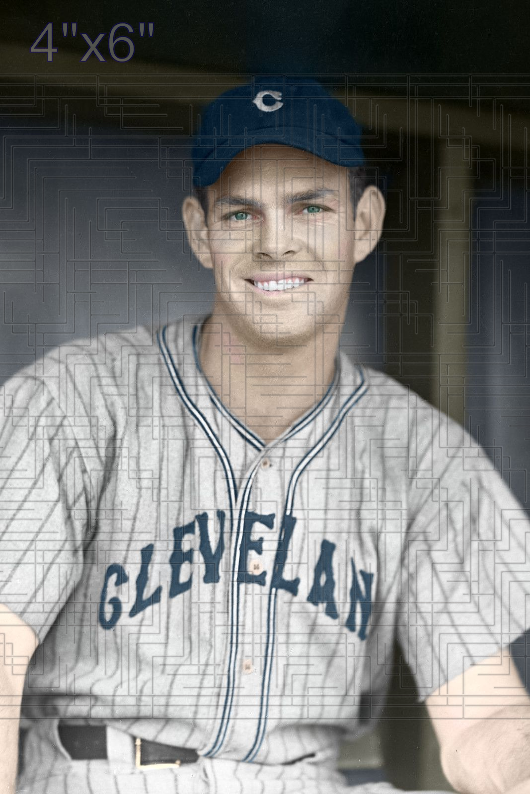 Hank Helf - 1938 Cleveland Indians - choose a size & style