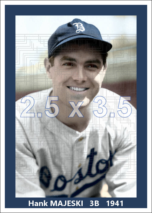 Hank Majeski - 1941 Boston Braves - choose a size & style