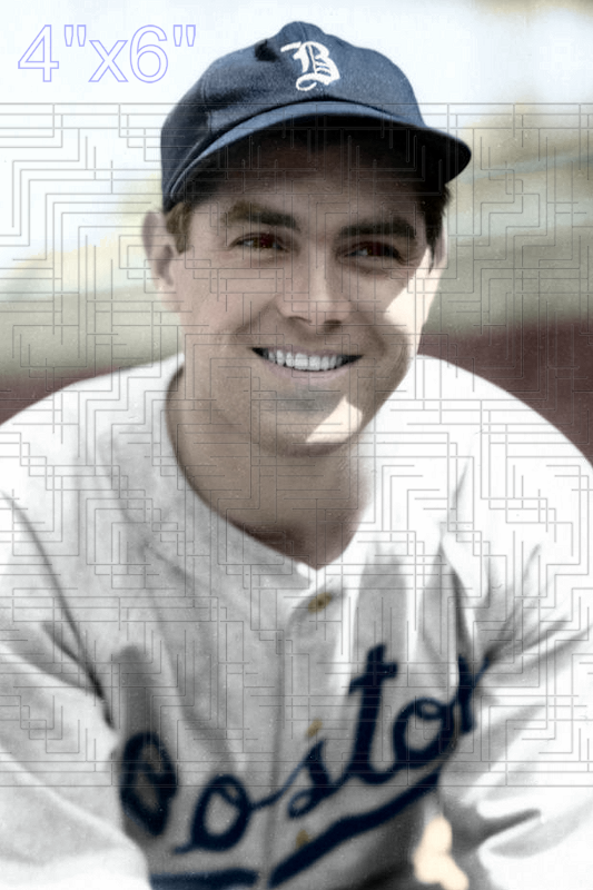 Hank Majeski - 1941 Boston Braves - choose a size & style