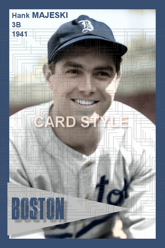 Hank Majeski - 1941 Boston Braves - choose a size & style