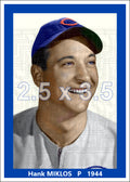 Hank Miklos - 1944 Chicago Cubs - choose a size & style