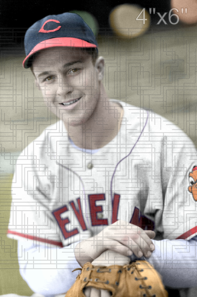 Hank Ruszkowski - 1947 Cleveland Indians - choose a size & style