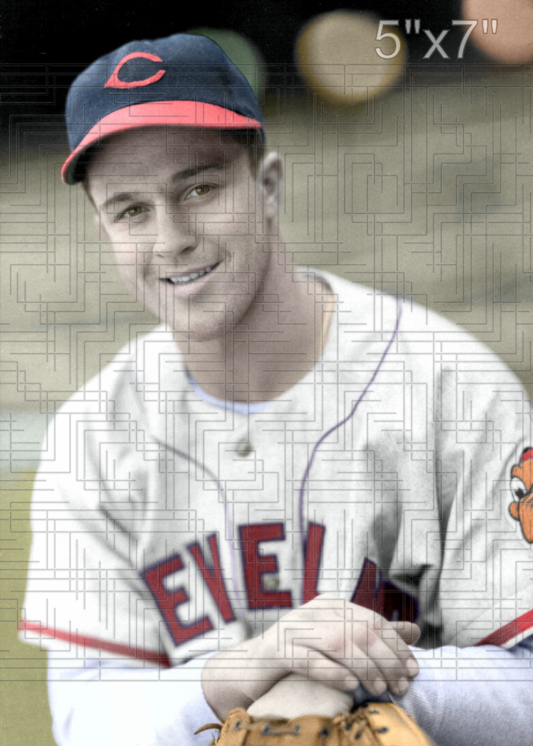 Hank Ruszkowski - 1947 Cleveland Indians - choose a size & style