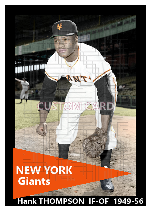 Hank Thompson - 1949-56 New York Giants - choose a size & style