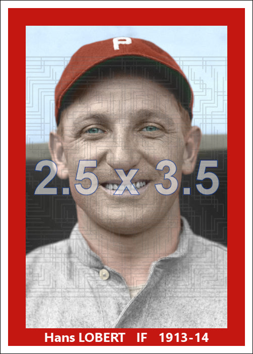 Hans Lobert - 1913-14 Philadelphia Phillies - choose a size & style