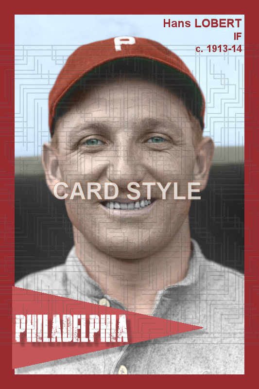Hans Lobert - 1913-14 Philadelphia Phillies - choose a size & style