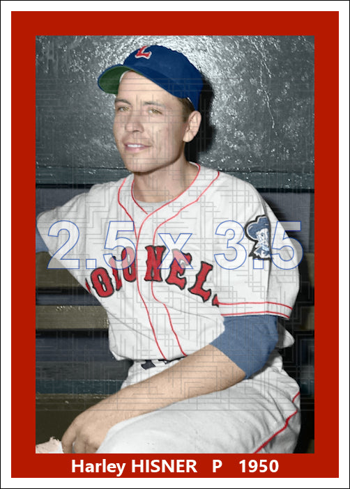 Harley Hisner - 1950 Louisville Colonels - choose a size & style
