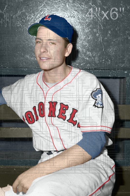 Harley Hisner - 1950 Louisville Colonels - choose a size & style