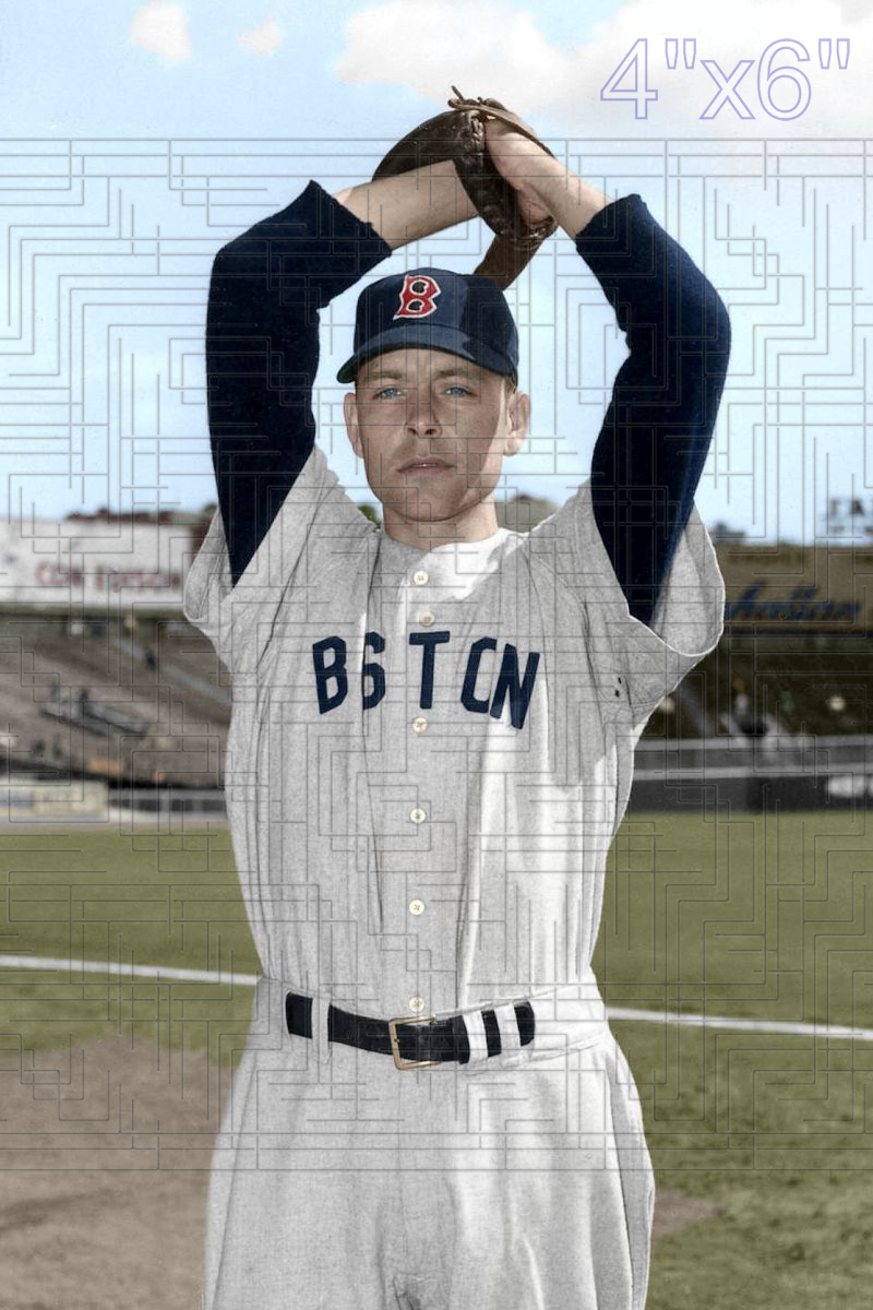Harley Hisner - 1951 Boston Red Sox - choose a size & style