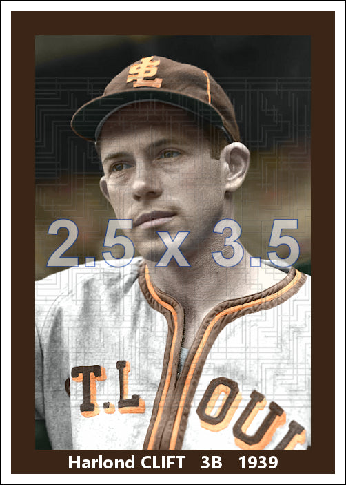 Harlond Clift - 1939 St. Louis Browns - choose a size & style