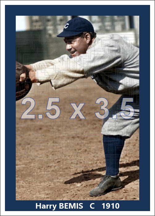 Harry Bemis - 1910 Cleveland Naps - choose a size & style