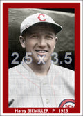 Harry Biemiller - 1925 Cincinnati Reds - choose a size & style