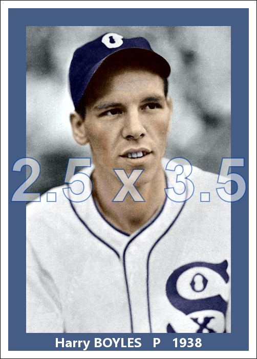 Harry Boyles - 1938 Chicago White Sox - choose a size & style