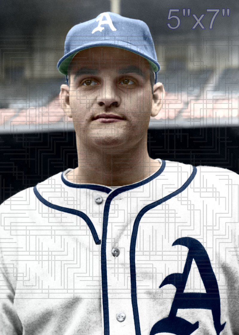 Harry Byrd - 1952-53 Philadelphia Athletics - choose a size & style