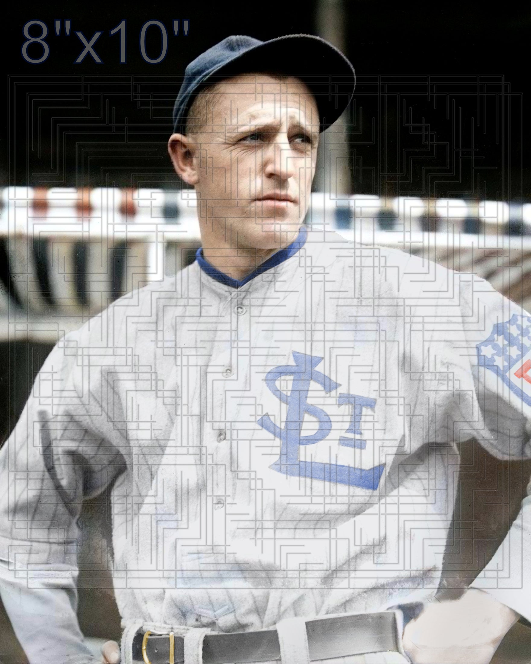Harry Chapman - 1915 St. Louis Terriers - choose a size & style